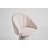 Chenille Fabric Swivel Accent Armchair With Ergonomic Curved Backrest, 360-Degree Rotation, High Cylindrical Base, And Supportive Foam Cushioning.-2095852882