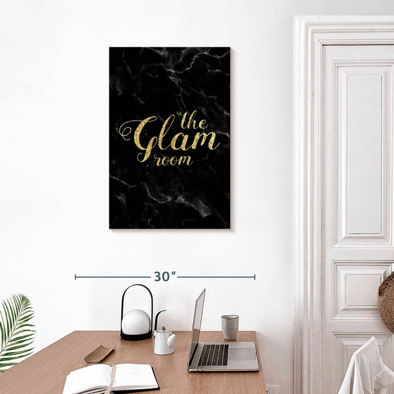 Marble Glam Room, H 30 po x l 20 po