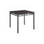 Enmore Floyd Black Faux Leather Seat Faux Marble Rectangular Counter Height Dining Room Set