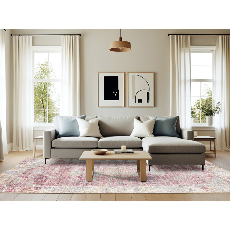 Aryanna Oriental Indoor Rug, Rectangle 6' x 9'