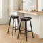 Tabouret de bar en bois massif Danel-927250378-877360258