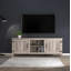 TV Stand Storage Media Console Entertainment Centre With Two Doors Walnut