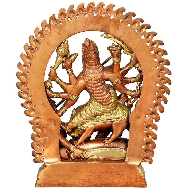Figurine Nunamaker Déesse Mahishasura-Mardini Durga