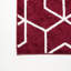Tapis rouge / blanc Mashawna-2035907952