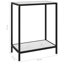 Cavallo Glass Top Console Table-1901467372-1901467371