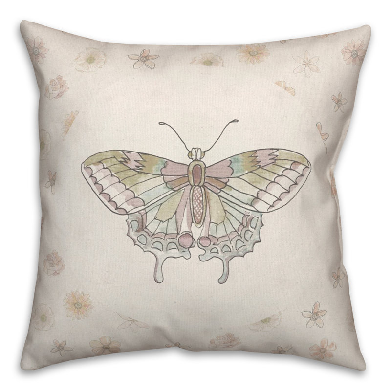  Polyester/Polyester Blend Throw Square Pillow Cover & Insert