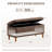 39.4"W Polyester Upholstered Storage Bench-1730590808