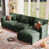 Green Chenille