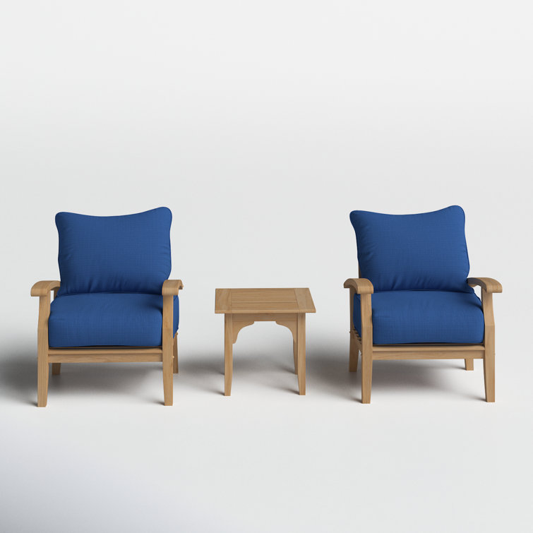 Summerton 2 - Person Patio Conversation Sets with Cushions