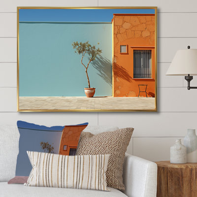 «Turquoise harmonieux», impression sur toile