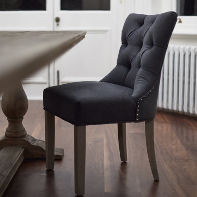Makson Tufted Polyester Blend Upholstered Side Chair