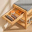 Fresnel 6 Pair Shoe Storage Bench