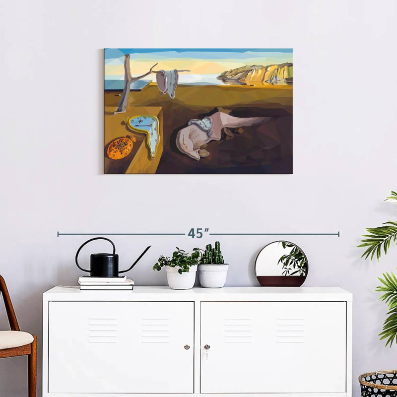 Soft Watches, 20" H x 30" W