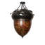 3 - Light Semi Flush Mount