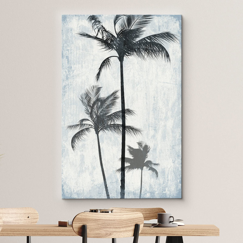 Palmier tropical «A Skull Face And Flowers Horror Gothic Moody Dark Art Modern Art Work Decor», H 36 po x l 24 po