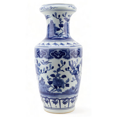 Sparrows Handmade Porcelain Table Vase
