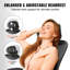 Chaise de bureau ergonomique avec repose-tête Saiden
