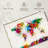 Aliaz World Map Paint Splashes III-107854791
