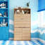 Armoire de rangement avec tablette réglable-2107682405