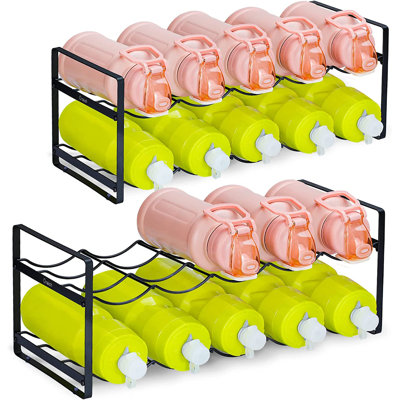 Daffne Tabletop Wine Bottle Rack in Black