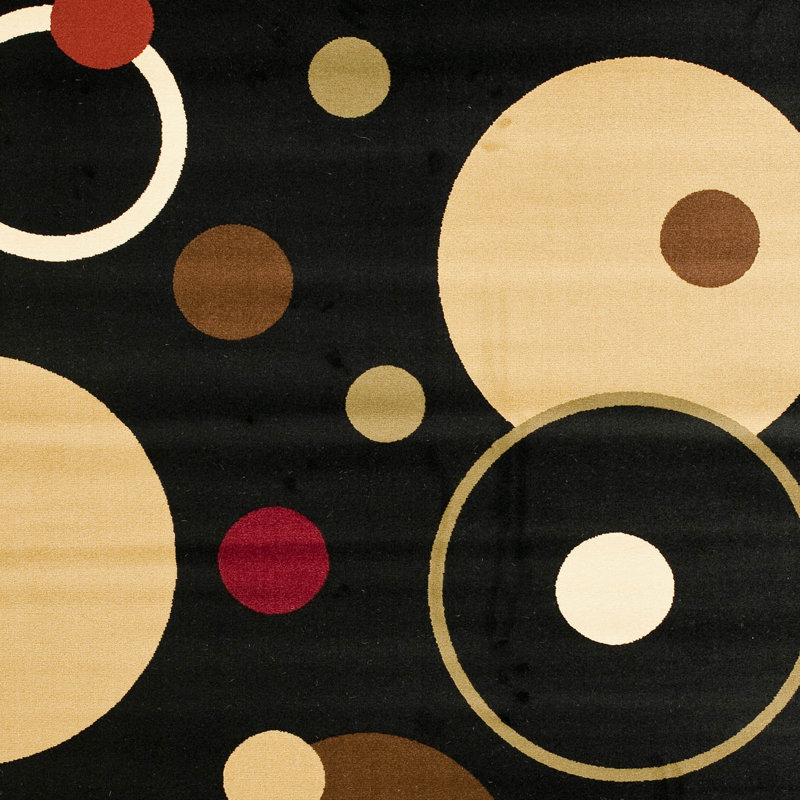 Charis Performance Geometric Rug, Square 7'