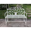 Banc d'arbre de jardin en métal-109762774
