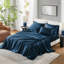 Ensemble de draps en satin de luxe-122525218
