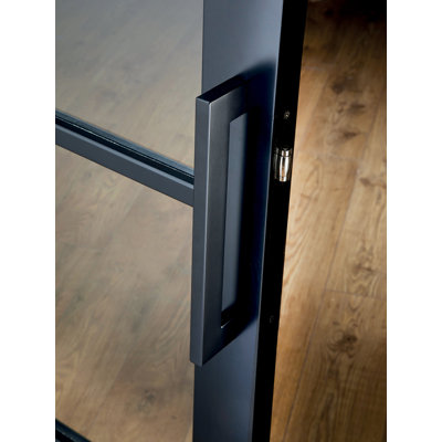 Manhattan Sullivan Matt Black Pull Handles - Pair