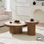 MDF Round Coffee Table Set Of 2-2057702746