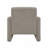 Gray Chenille Accent Chair