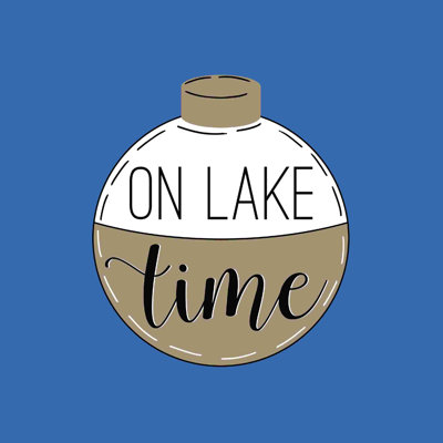 " On Lake Time On Blue "