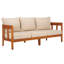 Owen Solid Teak Wood Outdoor Sofa