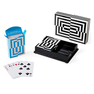 Ensemble de cartes Op Art