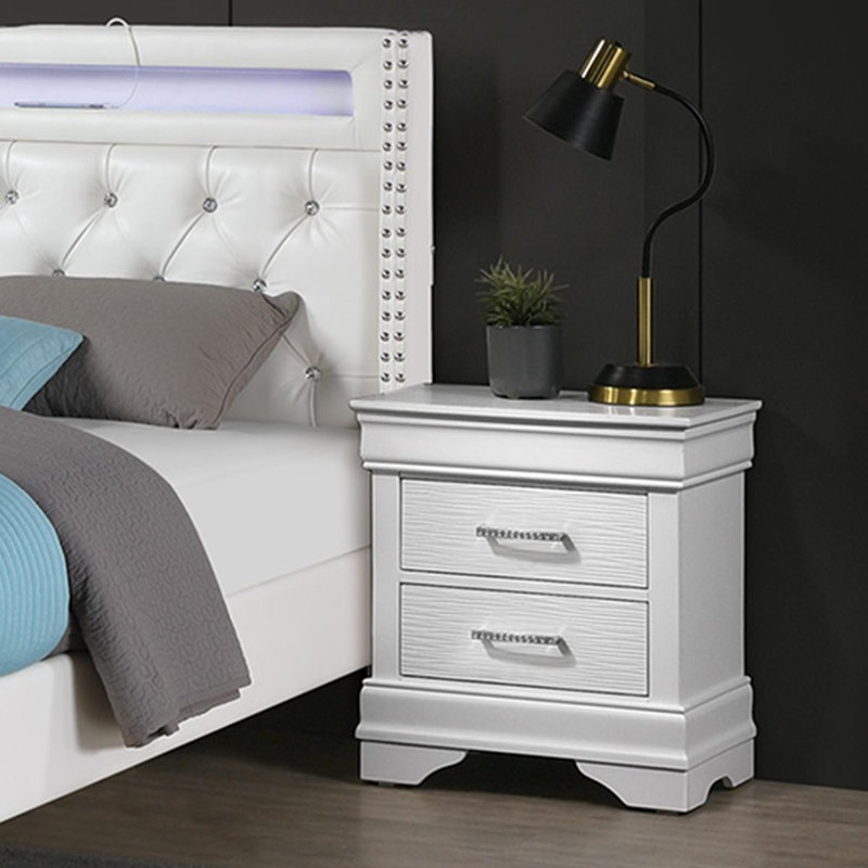 Modern Sleek Bedside Table