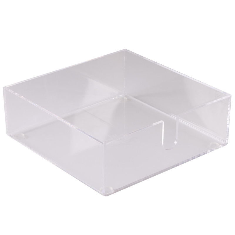 Clear Acrylic Freestanding Lunch Napkin Holder