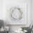 E Halcyon Whirl II' Painting on Canvas - Matted and Framed Under Acrylic Glass, Large Living Room Wall Art-1399978708-1397498999
