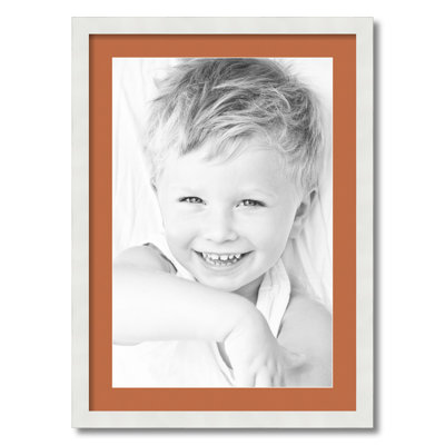 Wood Picture Frame with Mat