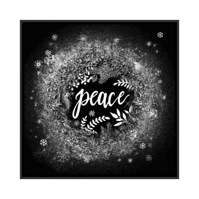 «Frosty Peace» par Mary Urban, impression sur toile tendue