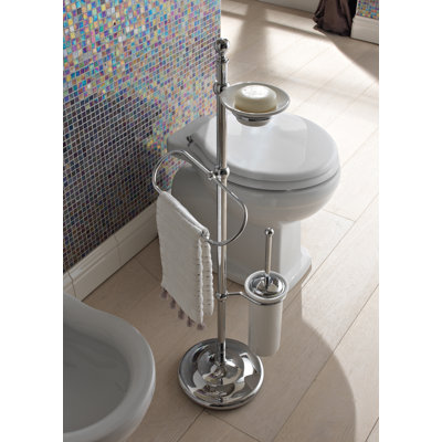 Shawnigan Free Standing Toilet Paper Holder