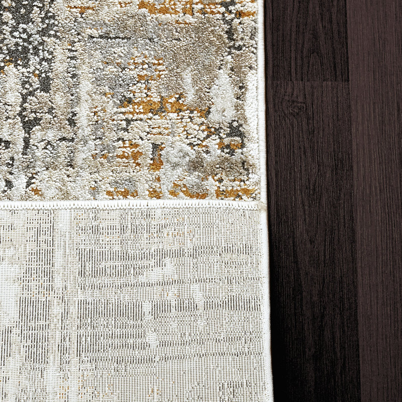 Ahmonie Abstract Indoor Rug, Rectangle 6'7" x 9'6"