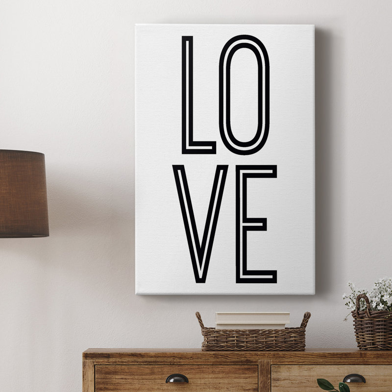 Bold Love II - galerie sur mesure, H 18 po x l 12 po