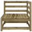 Trappe 70cm Wide Wood Patio Sofa