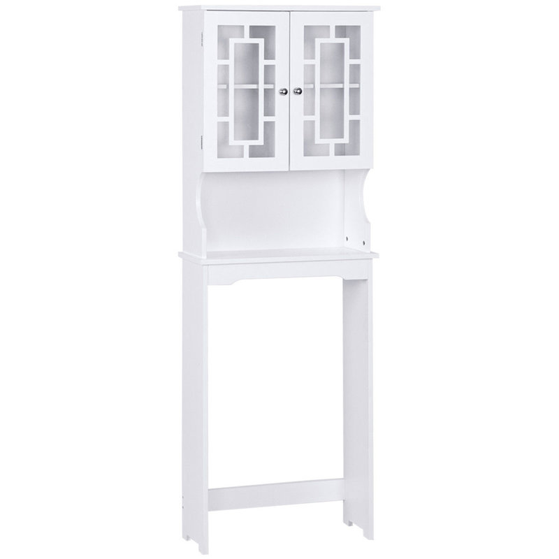 Armoire de salle de bain autoportante Kriston l 23,5 po x H 67 po x P 8,5 po Kriston