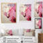 «Gold and Pink Minimal Abstract River III», reproduction d'art sur toile abstraite-2080370840-1982830144