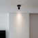 Black Ceiling Spotlight Bulb Replaceable LED Spot Lights 8W GU10 Bulb 3000K 90 CRI 38° Beam Angle