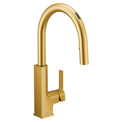 STo Smart Touchless Single Handle Kitchen Faucet with Wave and Accessories