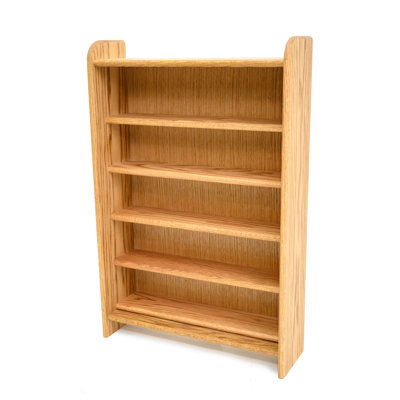 Shelf-Style Wooden CD Rack - 02 Series