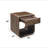 Dark Walnut End Table w/Drawer