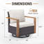 Ensemble de chaises berçantes pivotantes avec coussins Kelyse-1808687493-1808687494