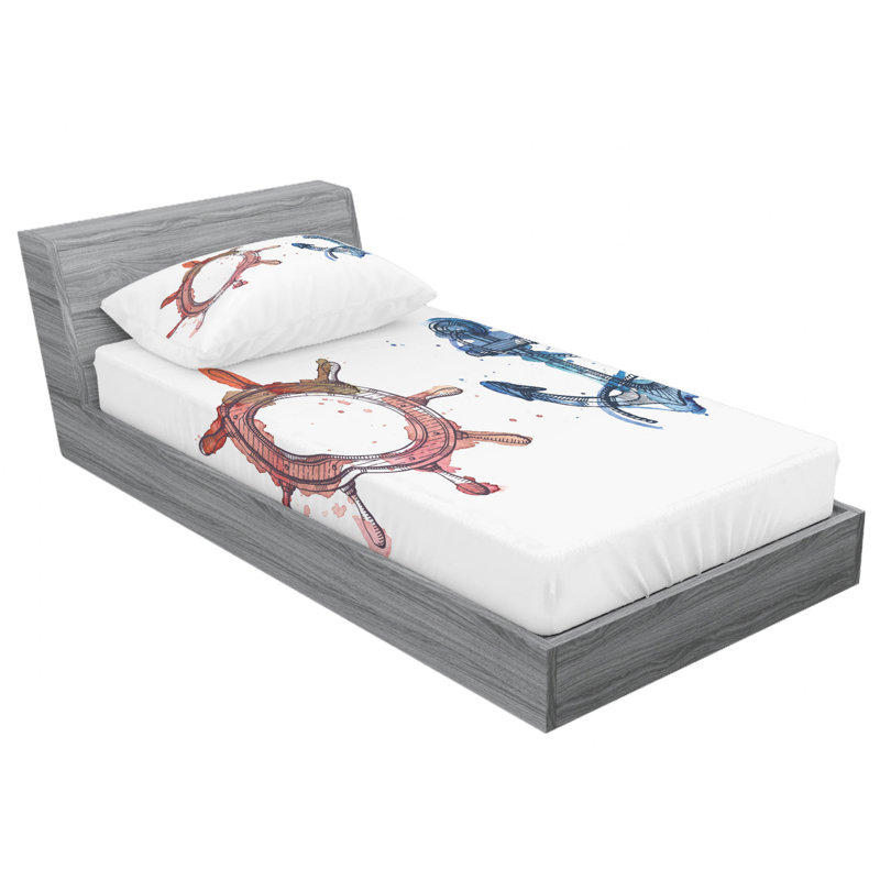 Microfiber Sheet Set, Twin XL Sheet Set with Fitted Sheet